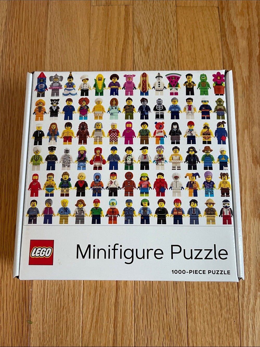 LEGO Minifigure Puzzle –  1000-Piece 20” H x 24” W Finished Size Age 9+